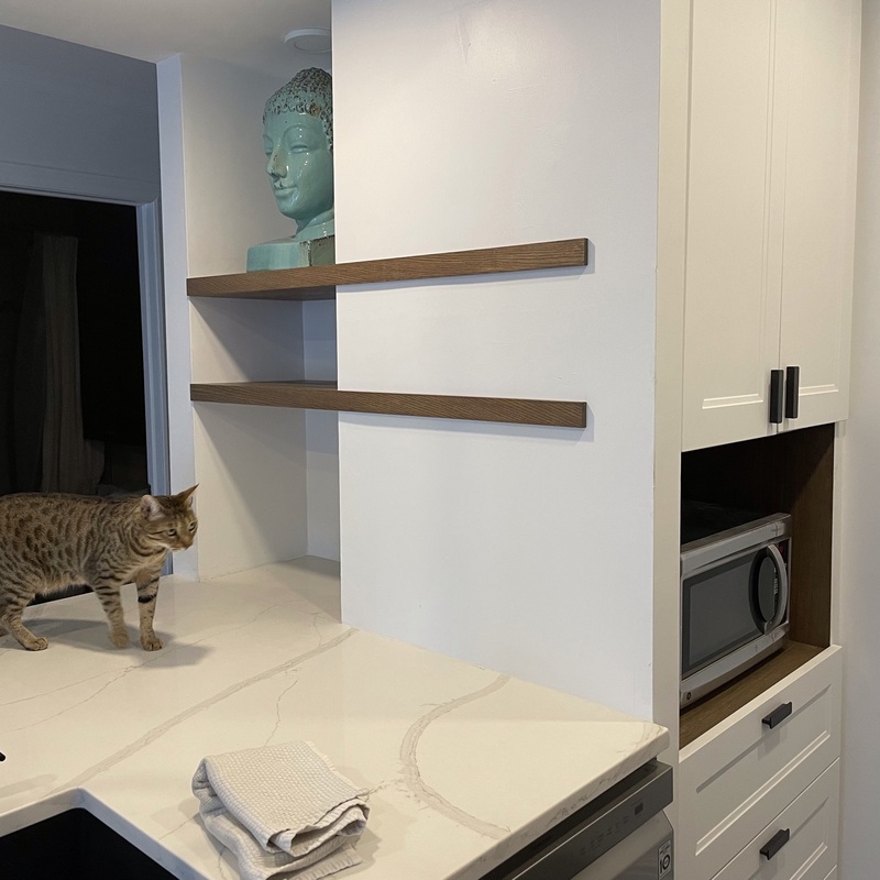 Alcôve pour micro-onde